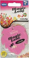 Ароматизатор подвесной  Tasotti Magic Leaf конфетный