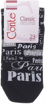 Носки Conte Classic 16С-26СП 120 р. 23 черный 