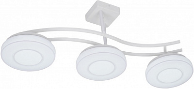 Люстра світлодіодна Victoria Lighting з пультом ДК 54 Вт білий Virgo/PL3