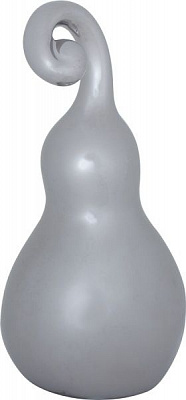 Декор груша серебряная 7,5х7,5х15,5 см Eterna