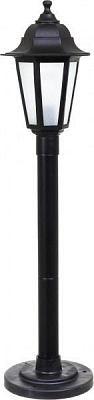 Светильник садовый Техноелектропласт КАНТРИ НТ 06 матовое стекло E27 60 Вт IP44 черный 