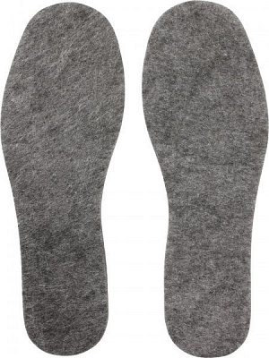 Устілки для взуття фетрові Роллі 38-39 сірий