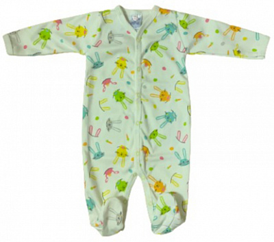 Унисекс Моя планета зайцы цветные р.74 