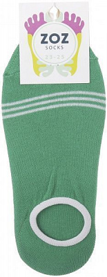 Носки ZOZ Кольцо р. 23-25 зеленый 