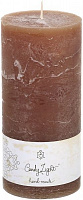 Свічка 7х15 см Каштановий (7,3),С-07 Candy Light