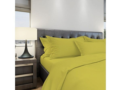 Наволочка 70x70 см желтый 