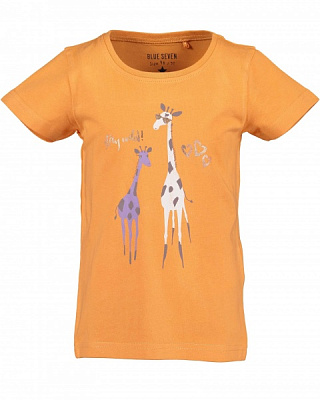 Футболка для девочек Blue Seven р.104 оранжевый 702235 X_271_р.104 