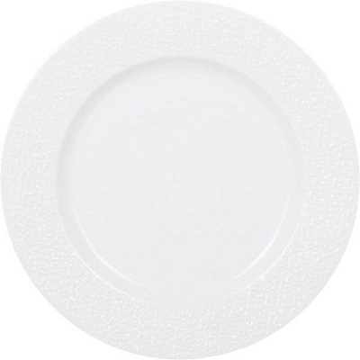 Тарелка подставная Nature 19 см белая KRJYP066 Fiora