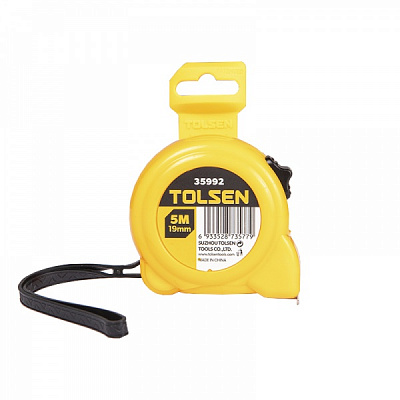 Рулетка Tolsen 35992 5 м x 19 мм