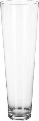Ваза M h-70 см d-22,5 см 17-562 прозрачная Wrzesniak Glassworks