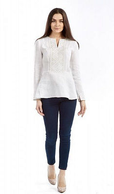 Блуза Едельвіка жіноча 942-18/09 р. 46 білий
