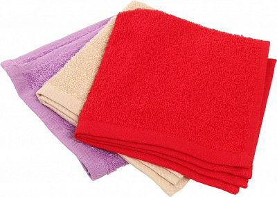 Комплект серветок 3 шт. 30x30 см в асортименті