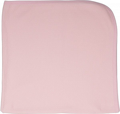 Плед Маленькие люди Капитон 90х90 см розовый 