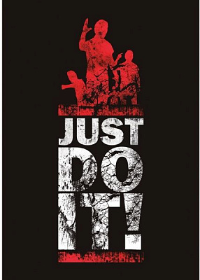 Постер Просто зроби 42x59.4 см