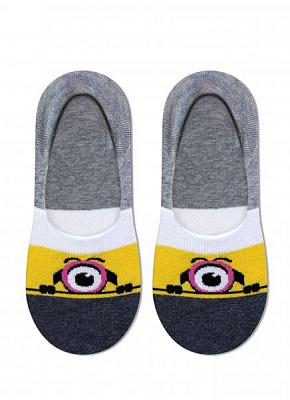 Сліди Брестские 1324 Minions 313 р. 25 сірий меланж 1 пар