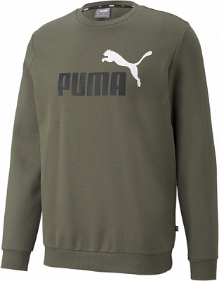 Джемпер Puma ESS+ 2 Col Big Logo Crew 58676244 р. S зелений