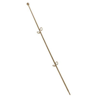 Опора пластиковая Алеана Сфера для орхидей коричневый прозрачный PS 114044