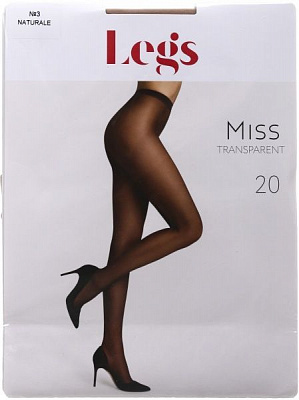Колготки жіночі Legs 110 MISS 20 den naturale р. 3 тілесний