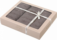 Набор полотенец махровых 70x140 см мокко