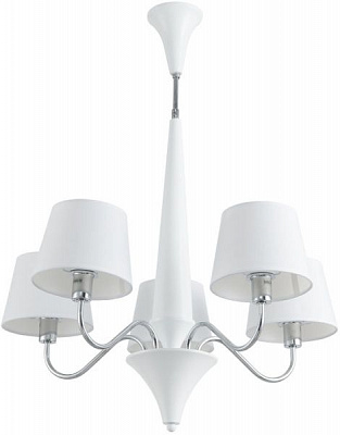Люстра підвісна Arte Lamp Gracia A1528LM-5WH 5x40 Вт E14 білий