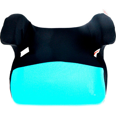 Автокресло-бустер CarCommerce Junoir Plus черный/голубой