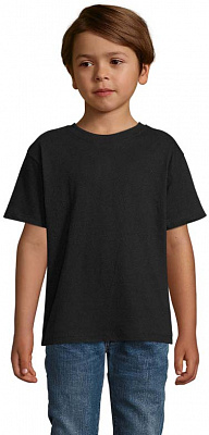 Футболка Sol's Regent Kids 11970309 р.128 черный