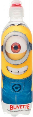 Вода мінеральна Buvette Vital Minions негазована 0,5 л