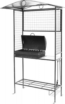 Мангал Гефест-2 с крышей