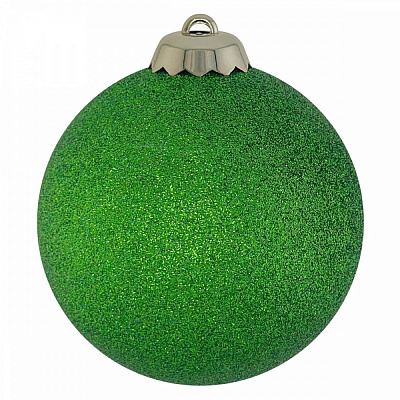 Елочная игрушка MIS LT Шар d 80 мм зеленый