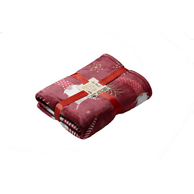 Плед Christmas Helpers 160x200 см мультиколор La Nuit