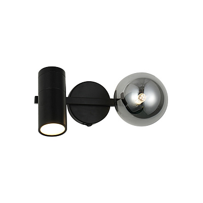 Бра Miorro Mille 310х190х140мм 7 Вт G9/GU10 чорний хром 51-311-160