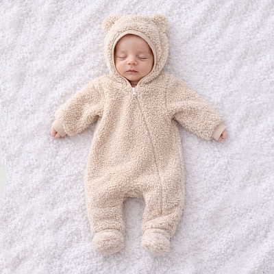 Комбінезон дитячий унісекс Blanka р.68-74 бежевий 110919