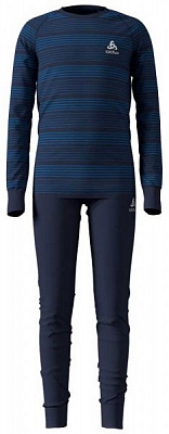Комплект термобілизни Odlo ACTIVE_WARM_KIDS 150409-70755 140 синій