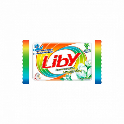 Мило LIBY відбілювальне з кокосовою олією 246 г