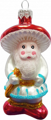 Ялинкова іграшка Юріта Гриб білий 10,4 см 1100M