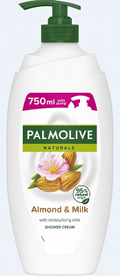 Гель для душу Palmolive Натурель Мигдаль та Молочко зволожуючий 750 мл