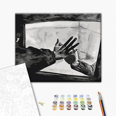 Картина по номерам Язык тела 4 © Anna Esthete 40х50 см Brushme