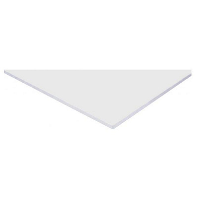 Лист гладкий прозрачный ТОМО design 1000x500x4 мм