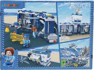 Конструктор BanBao Нова поліція Мобільна дільниця