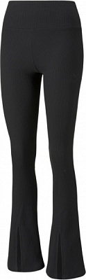 Штани Puma Classics Ribbed Slit Pants 53161401 р. M чорний
