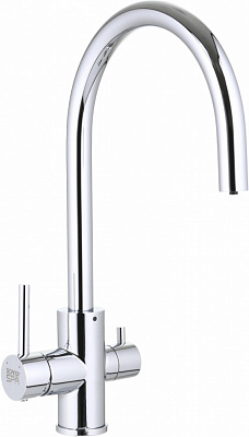 Змішувач для кухні Modi з підключенням до фільтру BW7804B хром