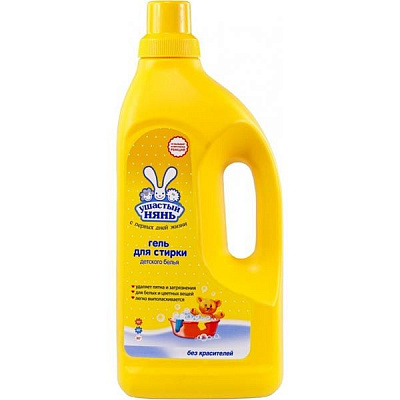 Гель для машинной и ручной стирки Ушастый нянь С первых дней жизни 1,2 л
