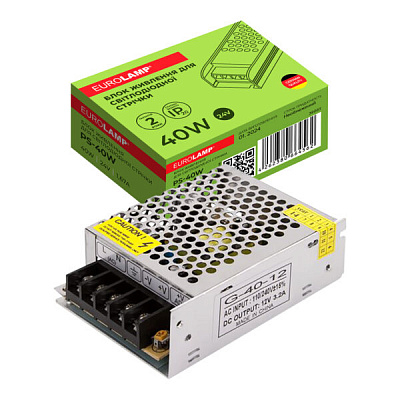Блок питания Eurolamp 24 В IP20 PS-40W