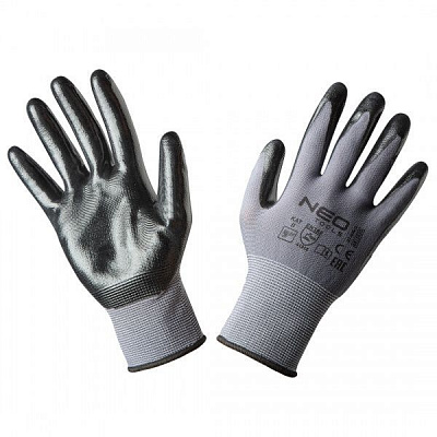 Перчатки NEO tools с покрытием нитрил L (9) 97-616-9