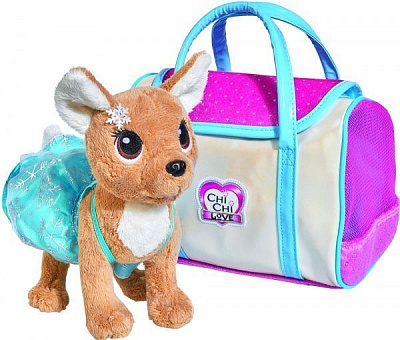 М'яка іграшка Simba Chi Chi Love Чіхуаху Зимовий стиль 20 см 5 893 127