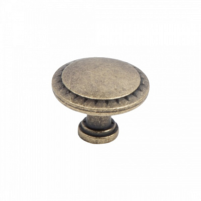 Мебельная ручка кнопка Kerron RK-086 OAB состаренная бронза