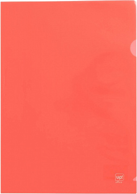 Папка-уголок А4 красный UP! (Underprice)