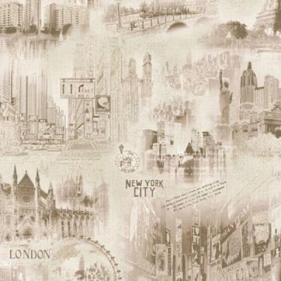 Обои дуплекс Славянские обои Gracia Сити 5166-01 0,53x10,05 м 