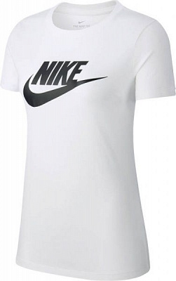 Футболка Nike W_NSW_TEE_ESSNTL_ICON_FUTURA BV6169-100 M білий