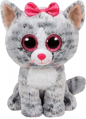 Мягкая игрушка TY Котенок Kiki 25 см